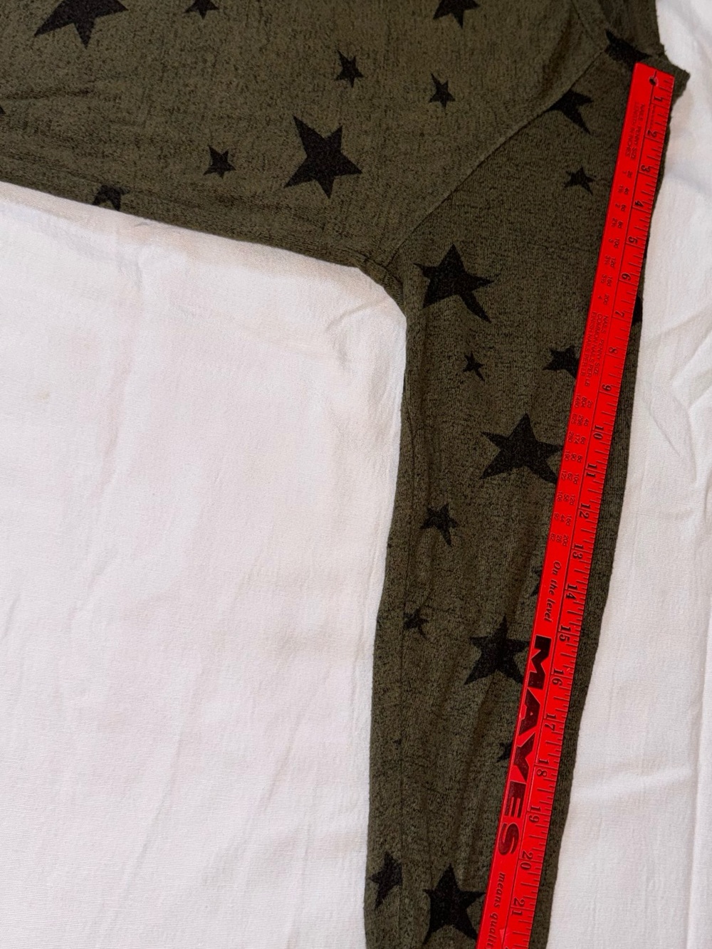 Buffalo David Bitton Olive Star Pullover L XL